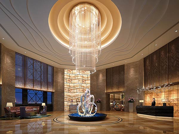酒店大堂装饰吊灯方案