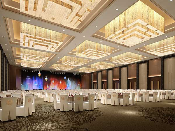 宴会厅装饰吊灯方案