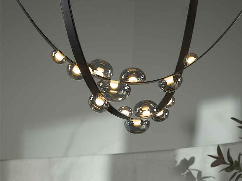 非标定制设计师皮革吊灯-K105