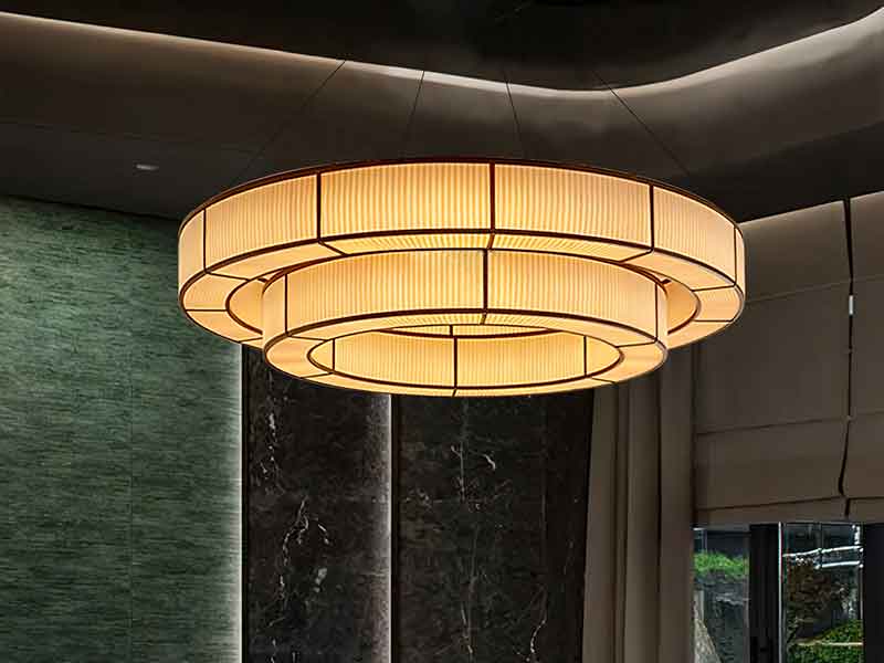 轻奢现代定制圆形餐厅吊灯-K108