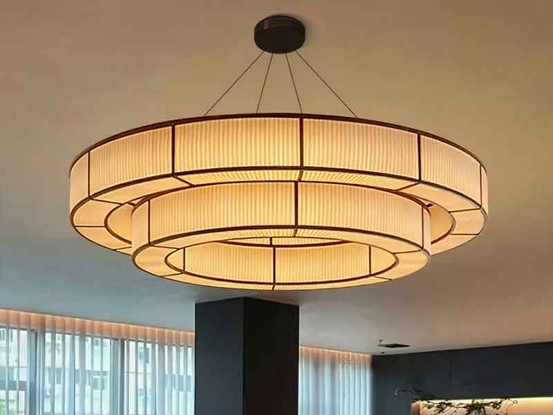 轻奢现代定制圆形餐厅吊灯-K108