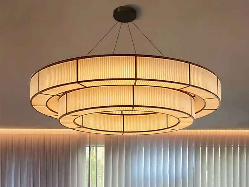 轻奢现代定制圆形餐厅吊灯-K108