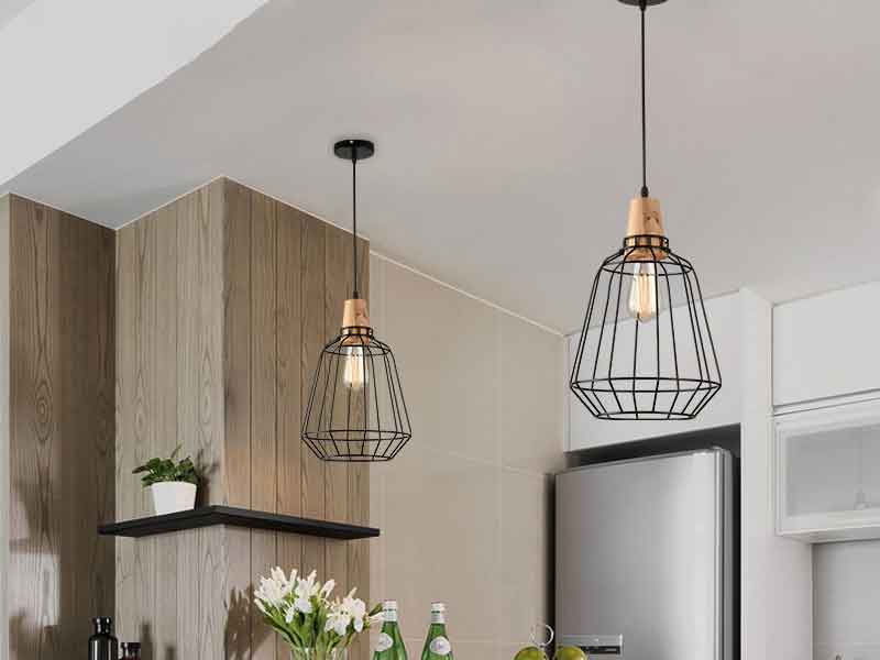 美式铁艺餐厅吊灯-K115