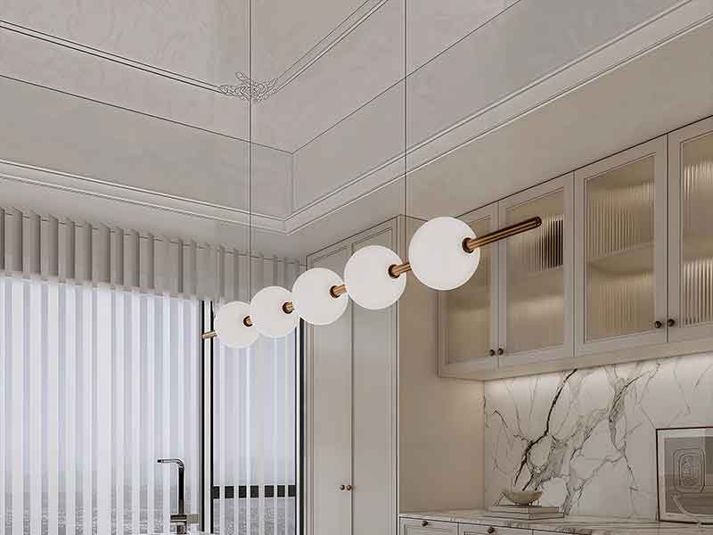 北欧现代餐厅玻璃吊灯-K117 北欧现代餐厅玻璃吊灯-K117