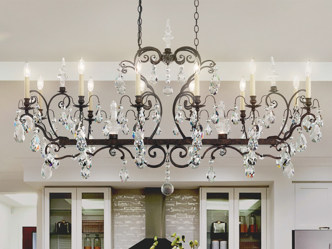 施华洛世奇水晶吊灯-K016