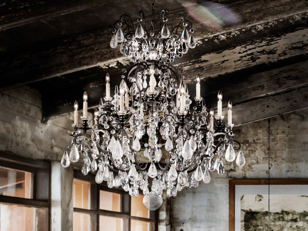 施华洛世奇水晶吊灯-K017