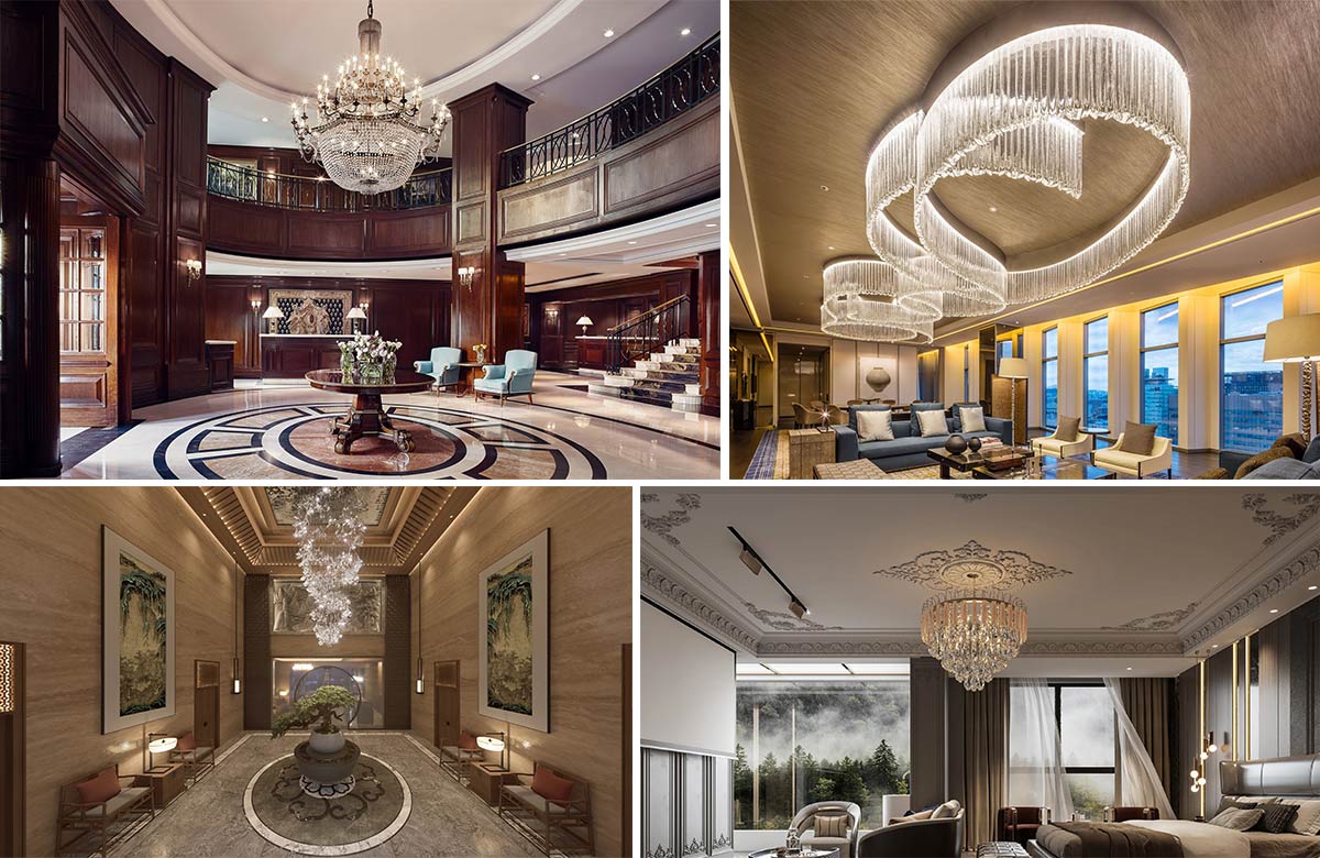 别墅装饰吊灯案例 别墅装饰吊灯案例