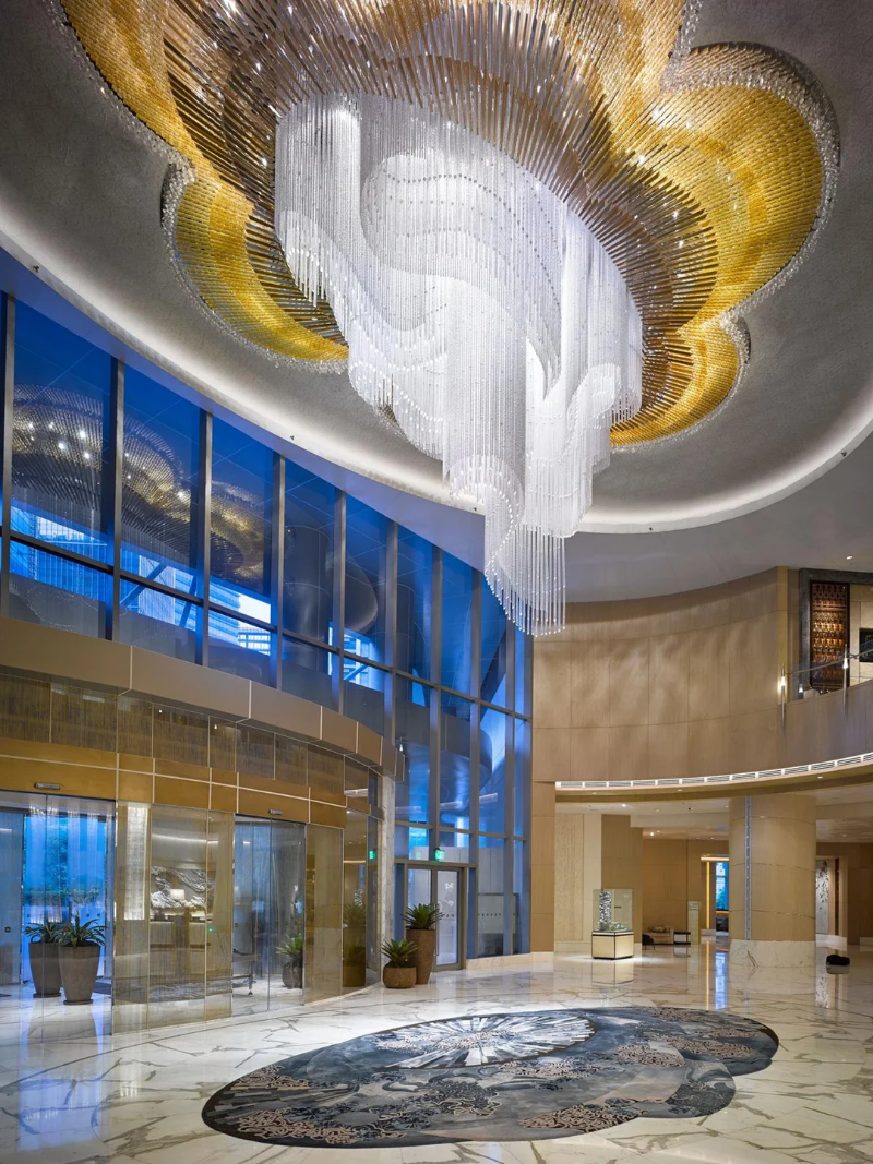 酒店大堂定制水晶灯 酒店大堂定制水晶灯