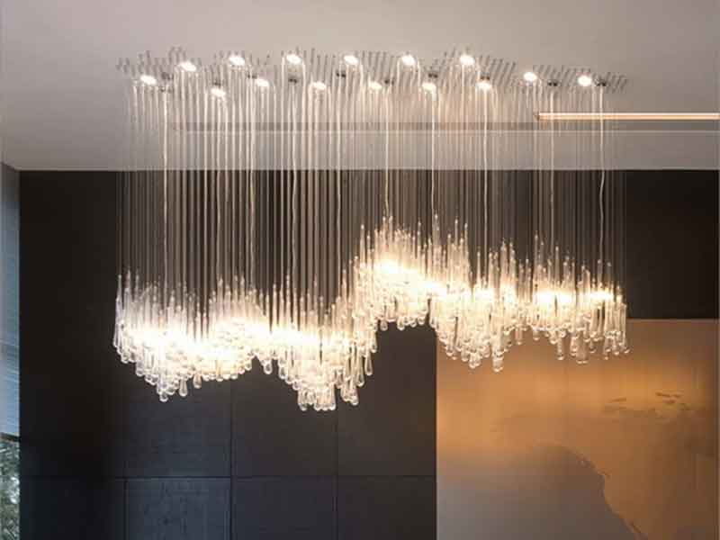 轻奢现代餐厅水晶吊灯-K085