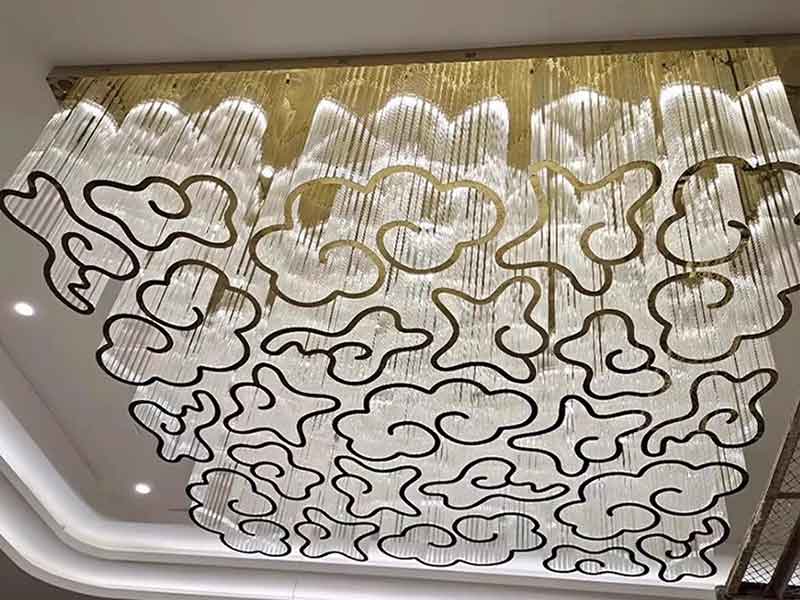 非标定制宴会厅大堂水晶大灯-K082