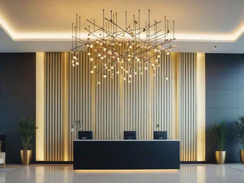非标定制大堂前台装饰吊灯-K098 非标定制大堂前台装饰吊灯-K098