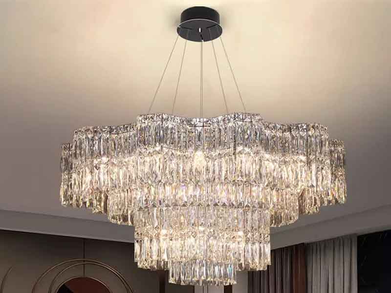 轻奢水晶客厅吊灯-K032