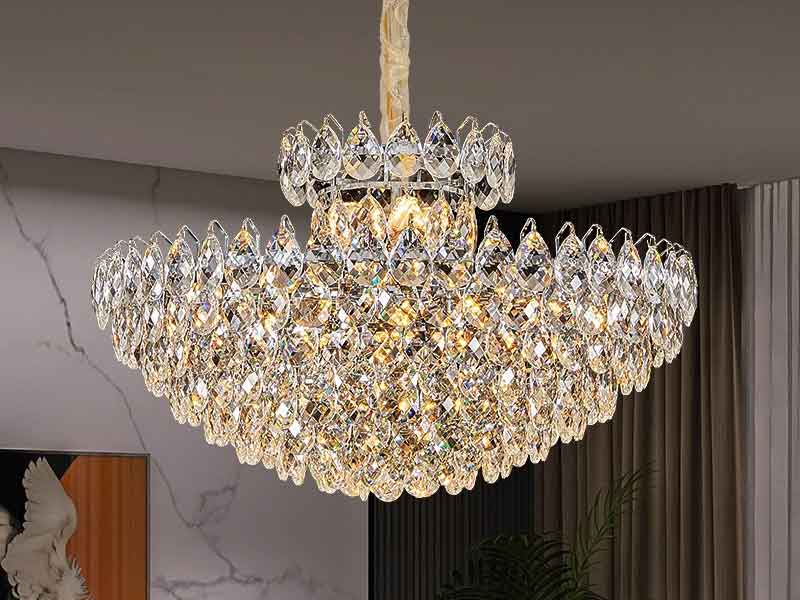 轻奢水晶客厅吊灯-K033