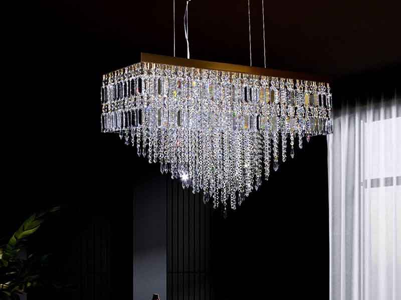 设计师水晶餐厅吊灯-K034