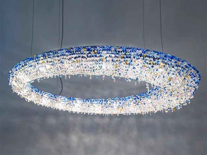 轻奢设计师个性水晶吊灯-K036