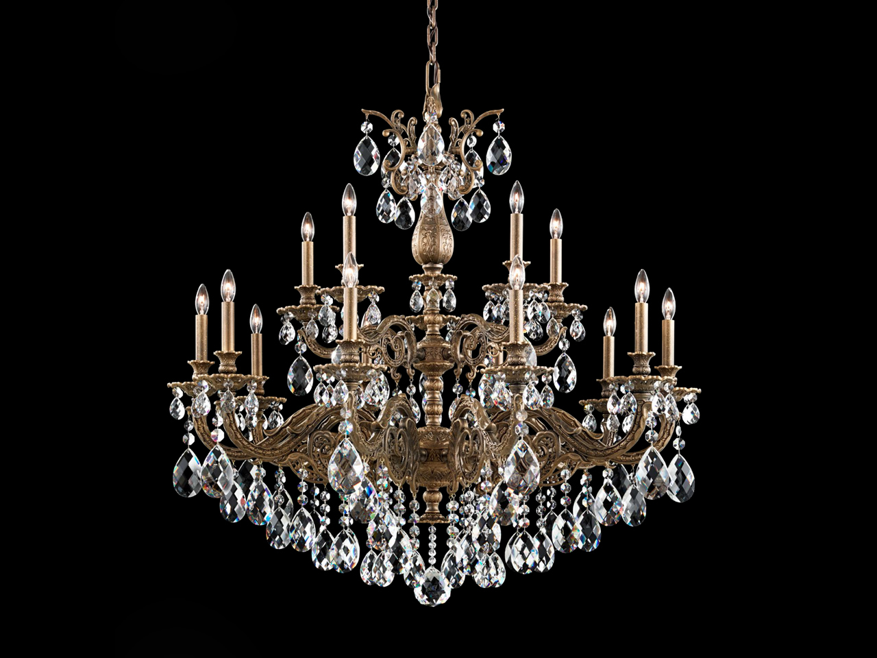 施华洛世奇水晶吊灯-K003