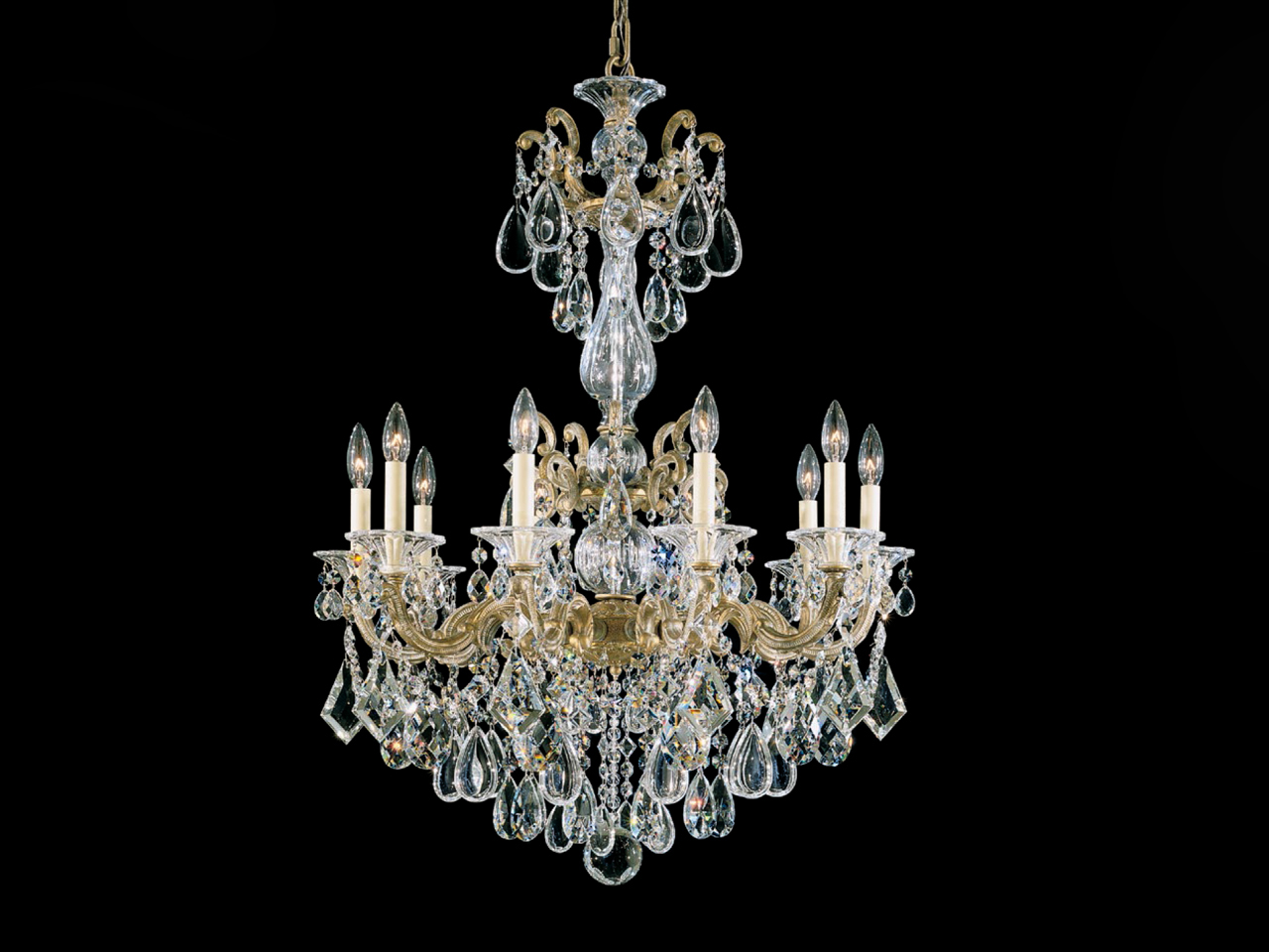 施华洛世奇水晶吊灯-K002 施华洛世奇水晶吊灯-K002