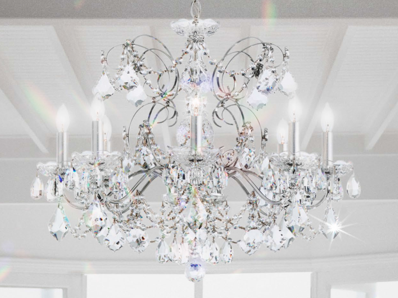 施华洛世奇水晶吊灯-K008 施华洛世奇水晶吊灯-K008