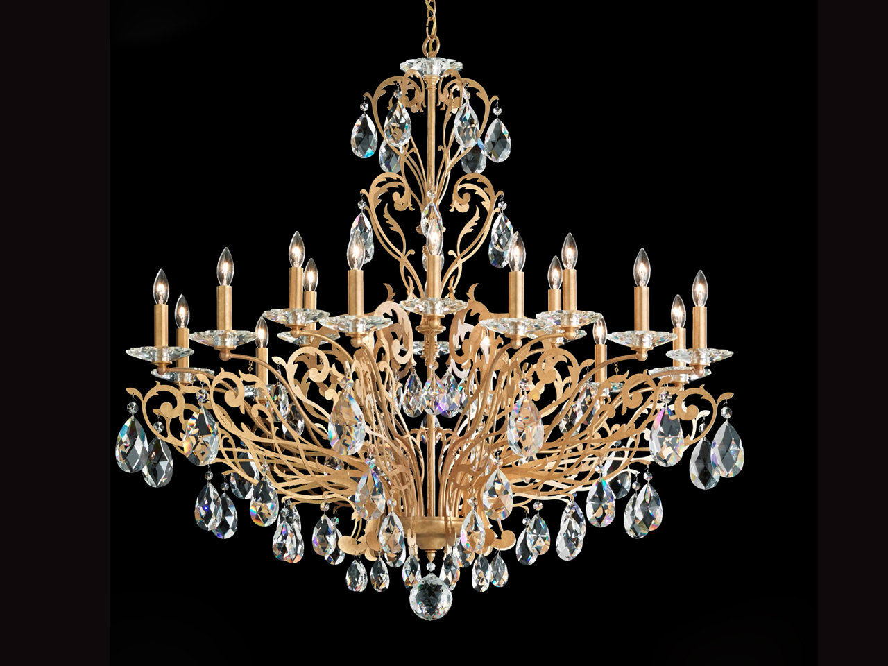 施华洛世奇水晶吊灯-K012