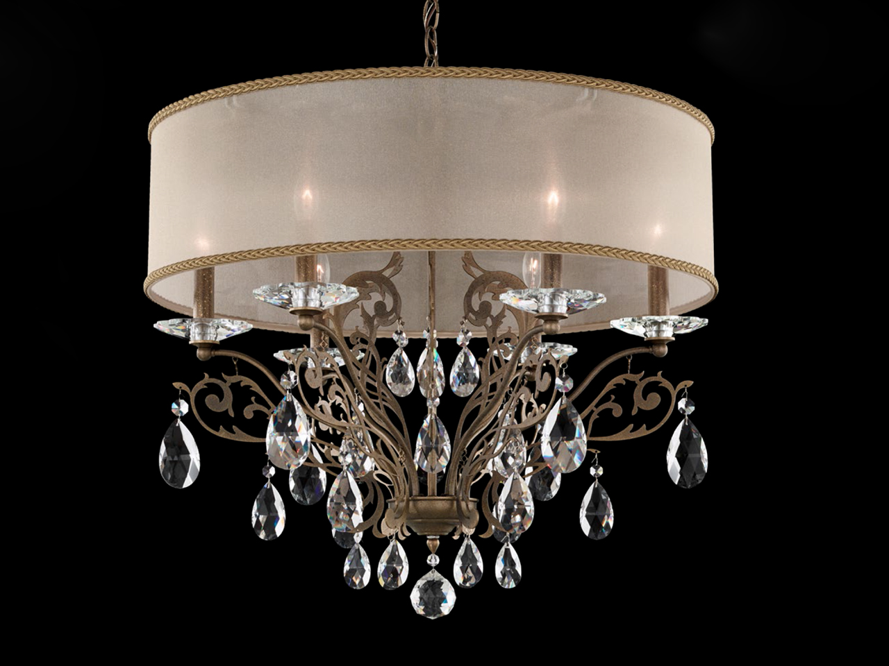 施华洛世奇水晶吊灯-K012