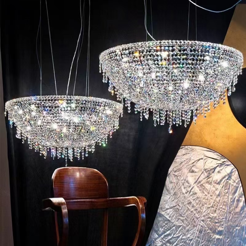 半圆形水晶灯展示 半圆形水晶灯展示