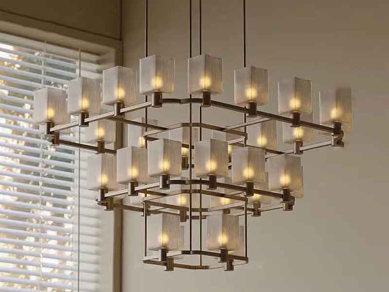 别墅复式云石吊灯-K072