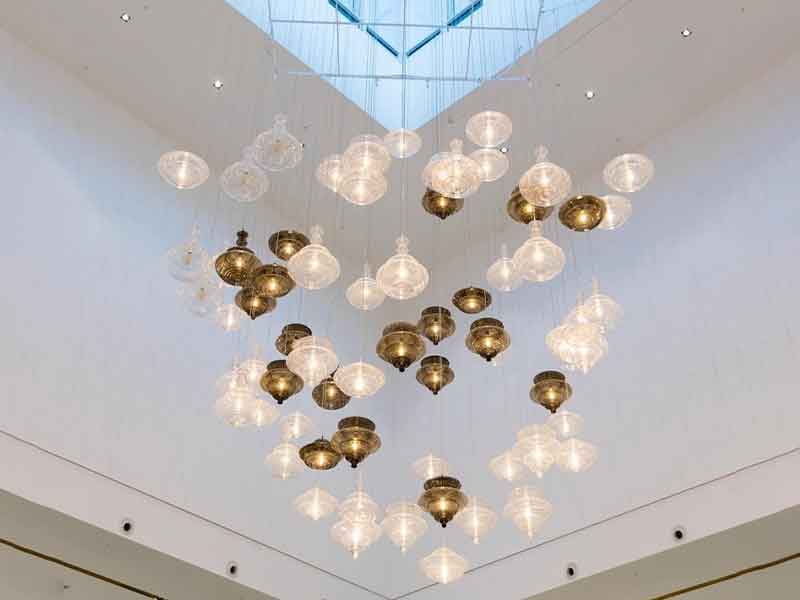 酒店别墅非标玻璃吊灯-K060