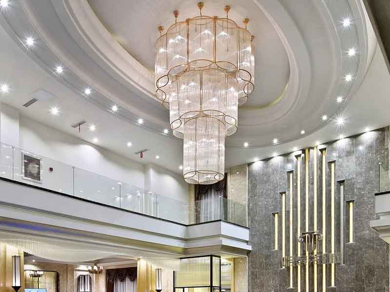 酒店大堂非标水晶大吊灯-K061