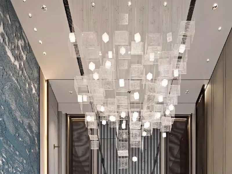 非标工程定制酒店装饰吊灯-K062 非标工程定制酒店装饰吊灯-K062